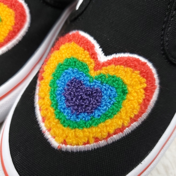Vans Classic Slip On Chenille Rainbow - Picture 3 of 8